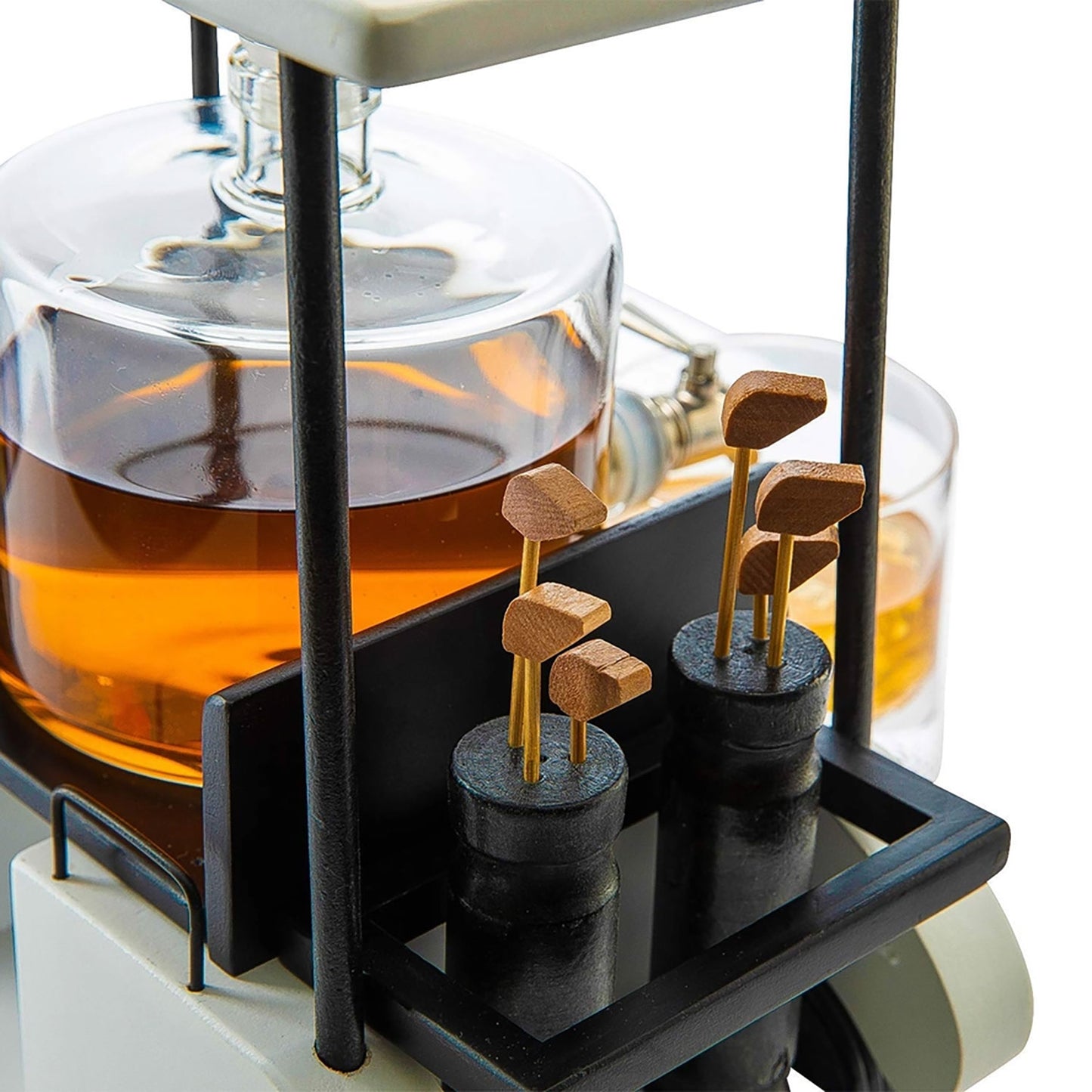 Golf Personalized Golf Cart Whiskey Decanter & Golf Ball Glasses Gift Set