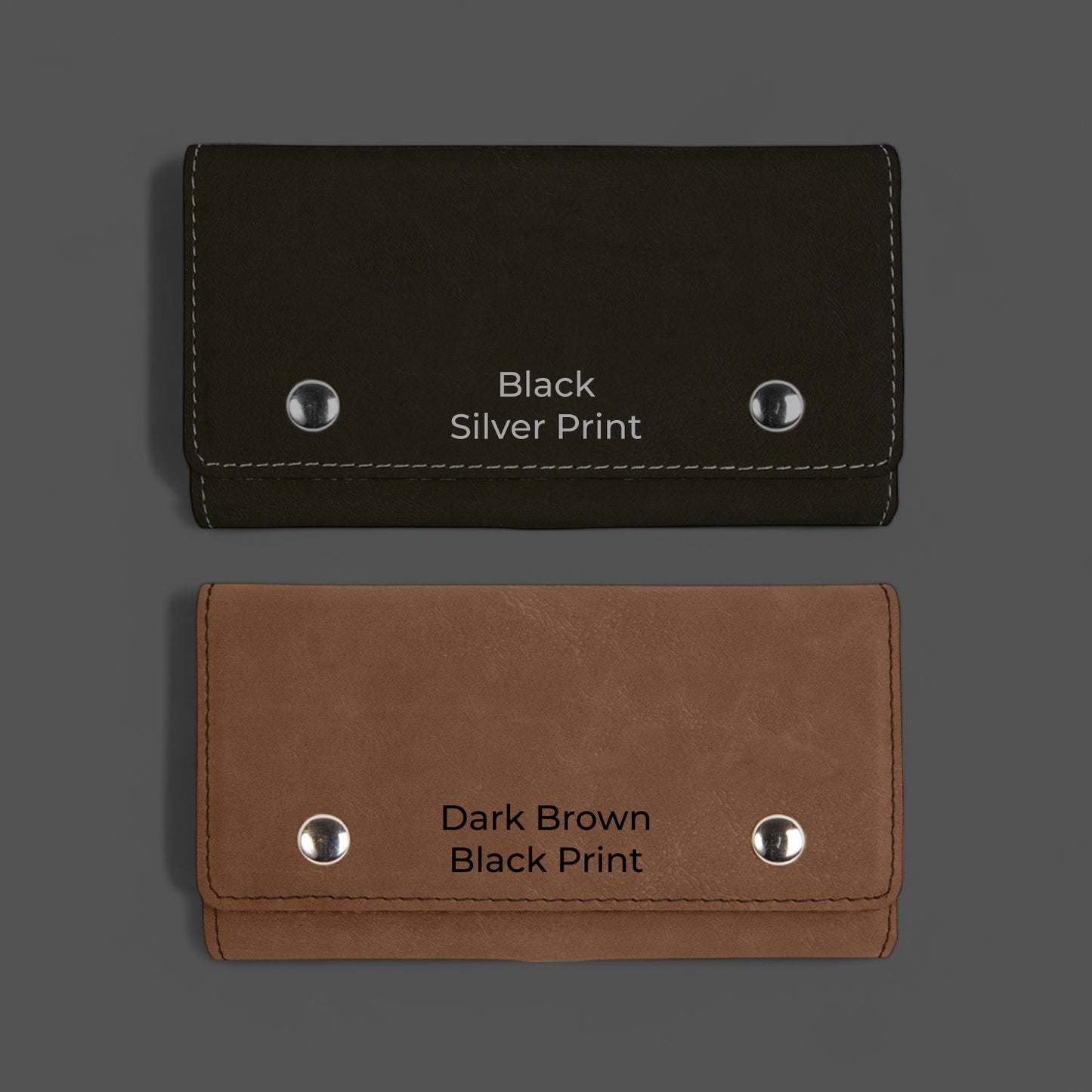 Groomsmen Personalized Leather Travel Case with Playing Cards and Dice Set