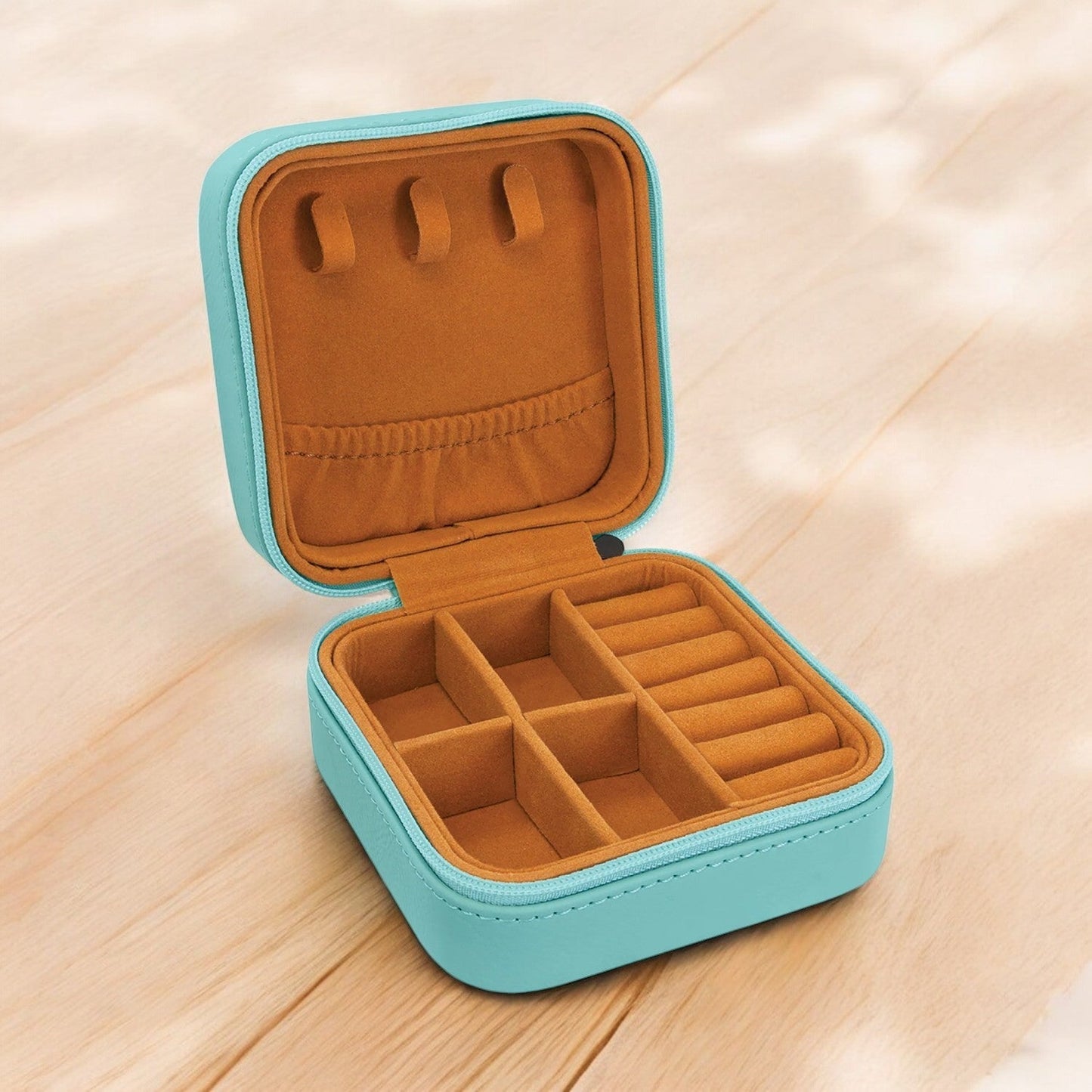 Groomsmen Personalized Leather Travel Jewelry Case