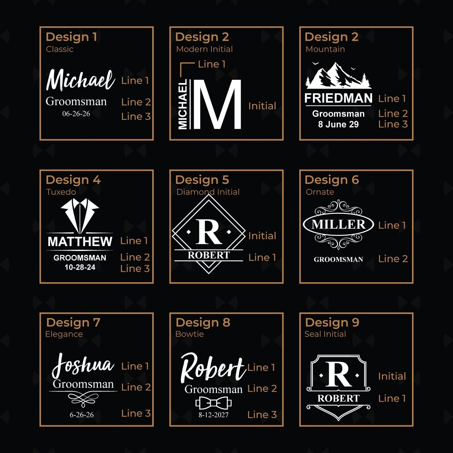 Personalized Hatchets Gifts for Groomsmen