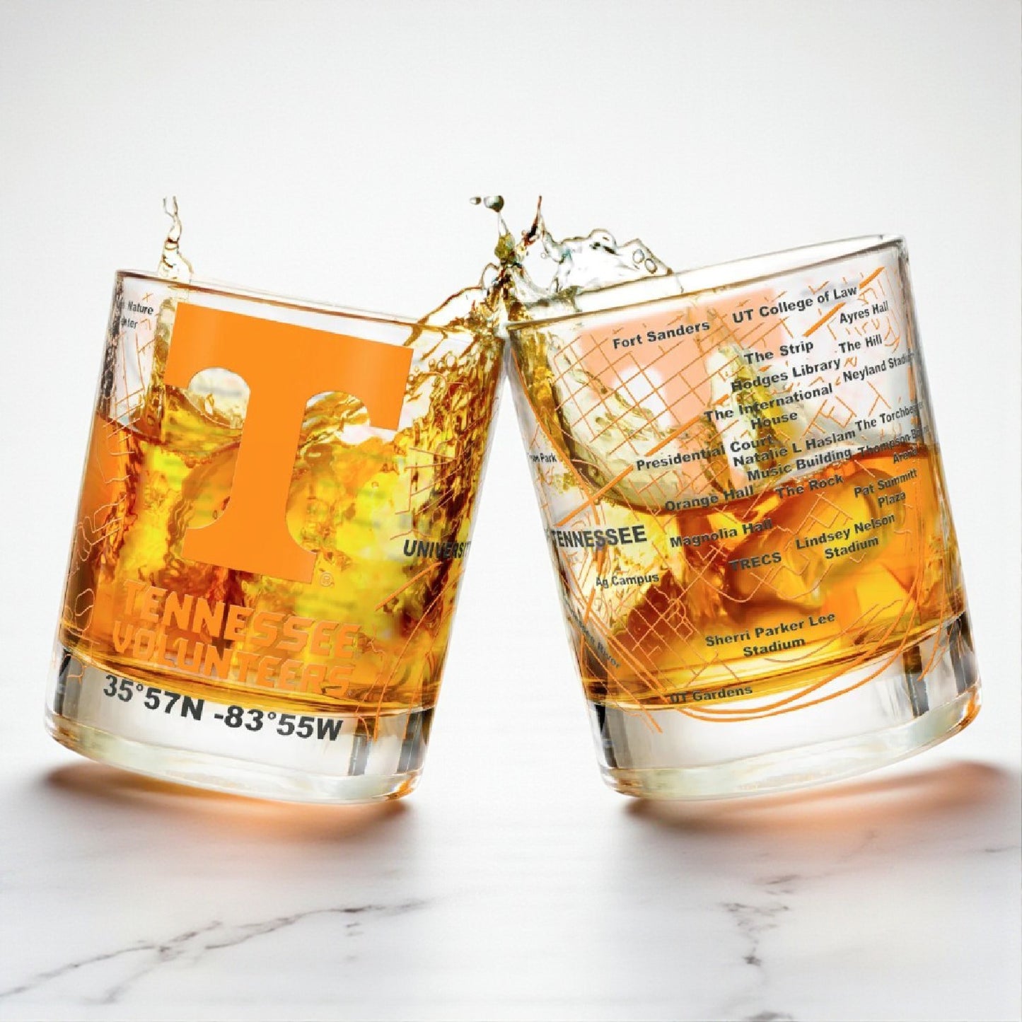 University of Tennessee Whiskey Glass Gift Set - 2pc
