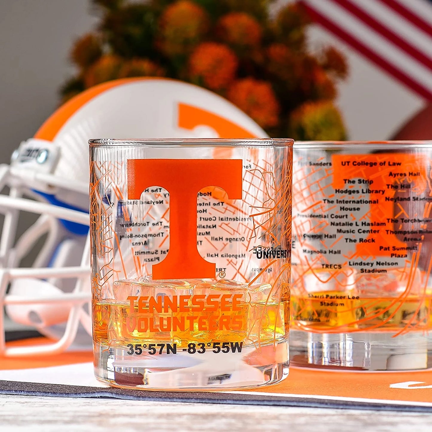 University of Tennessee Whiskey Glass Gift Set - 2pc