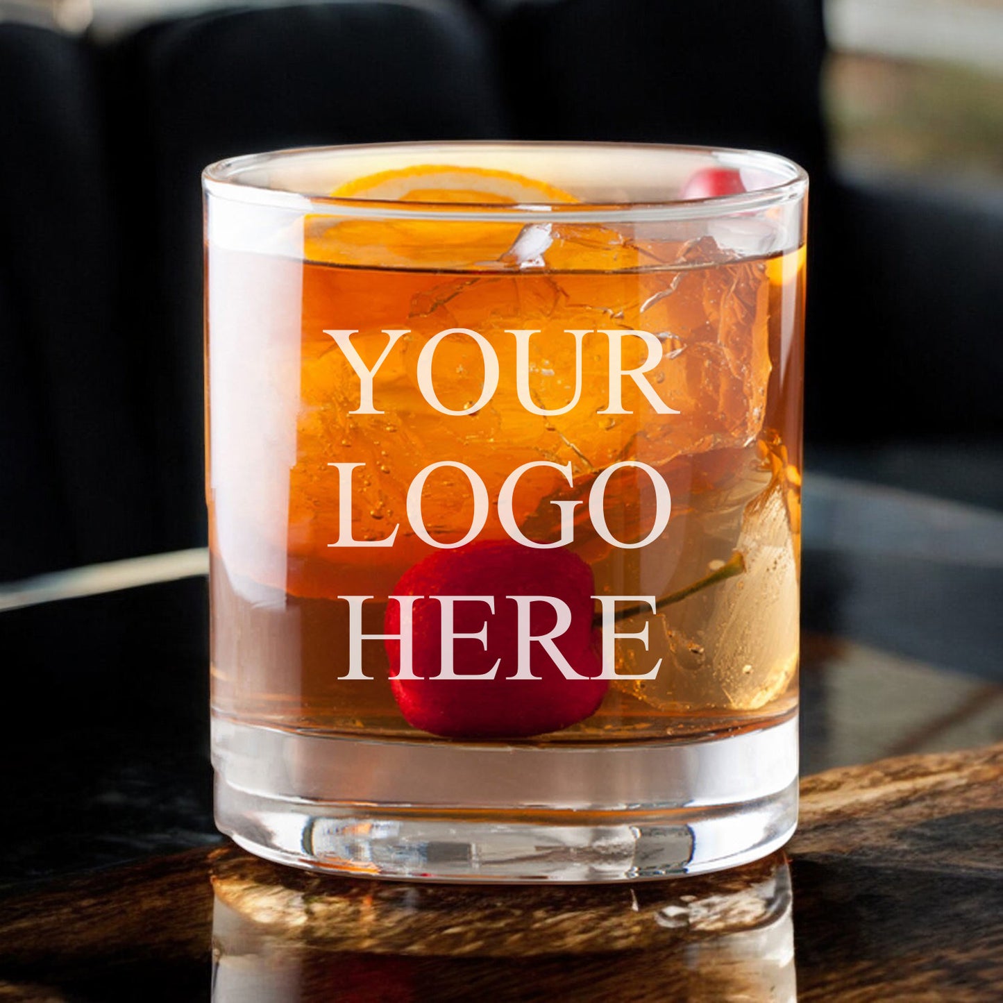 Custom Logo Personalized Bull Whiskey Decanter Set with Whiskey Glasses