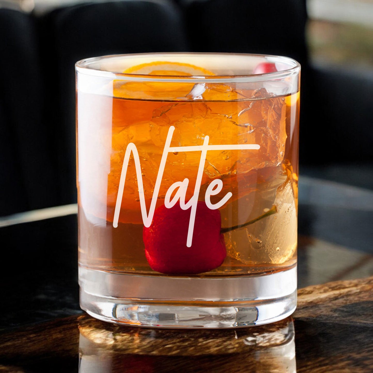 Signature Collection Personalized Rocks Whiskey Glass