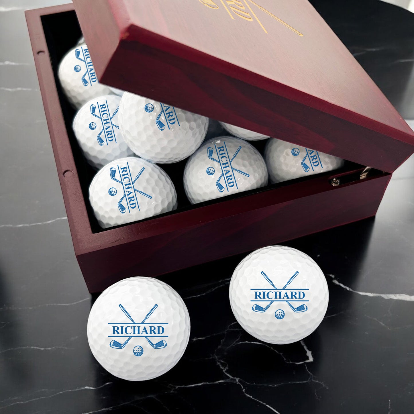 Golf Personalized Golf Ball Gift Set