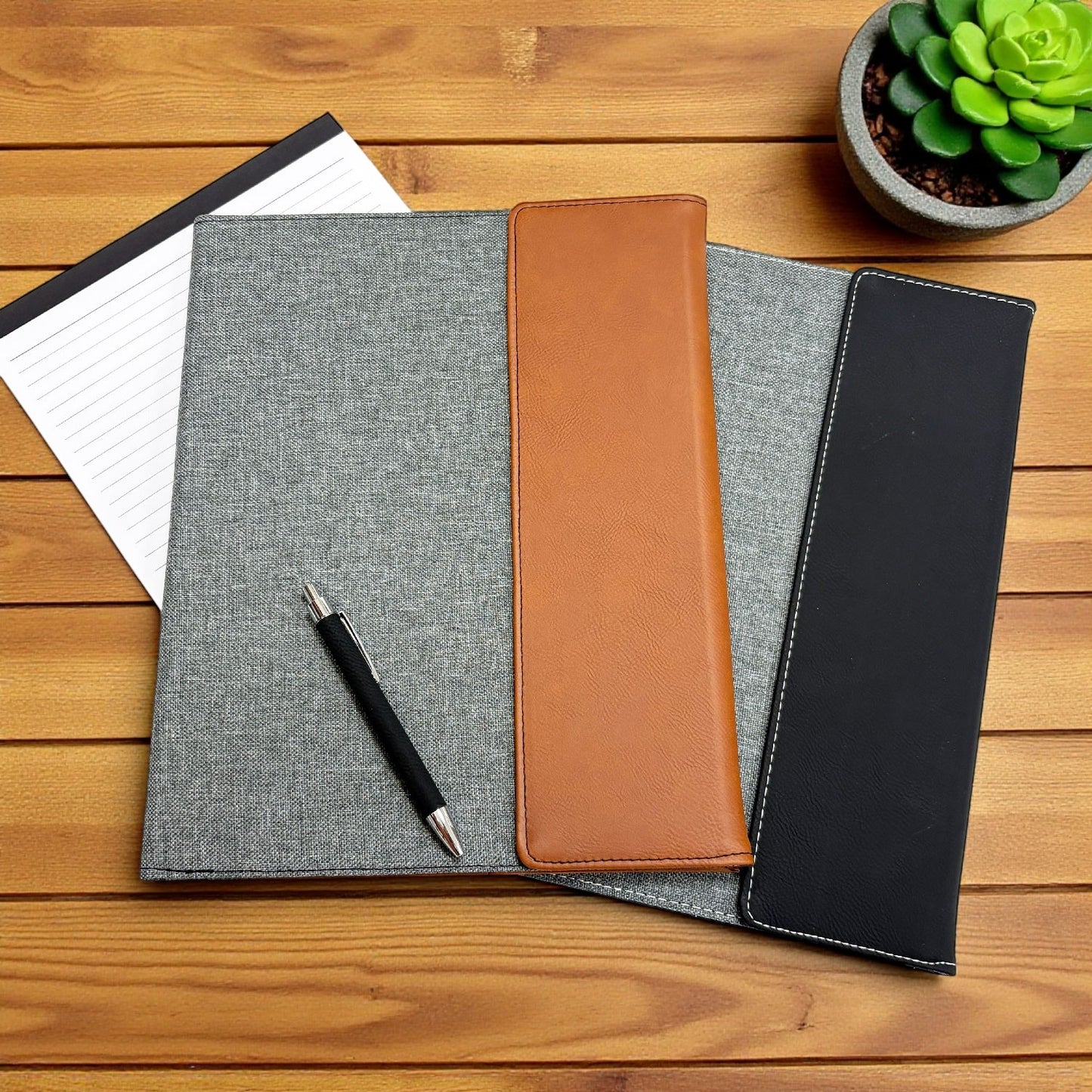 Custom Logo Personalized Full Pad Portfolio