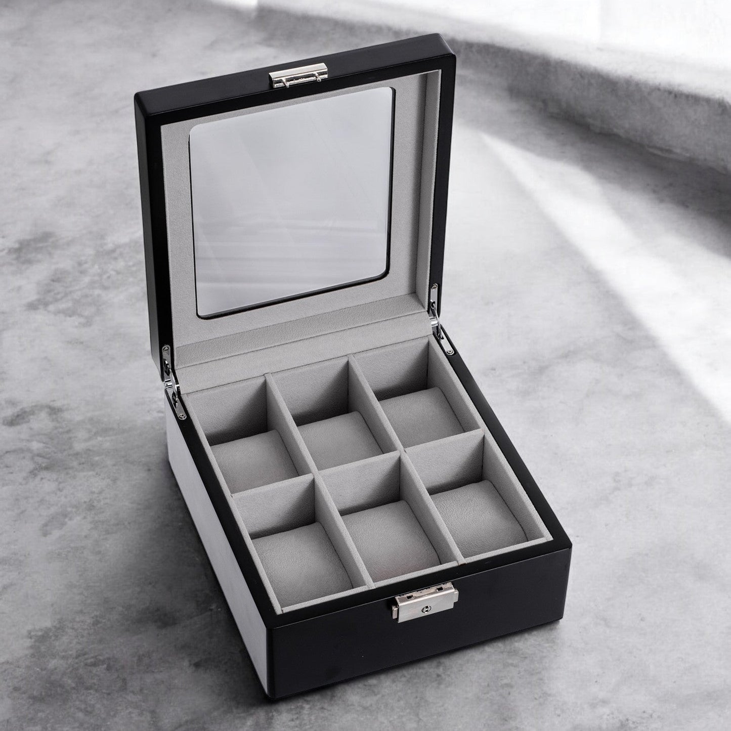 Hunting Personalized Wooden 6-Slot Watch Box