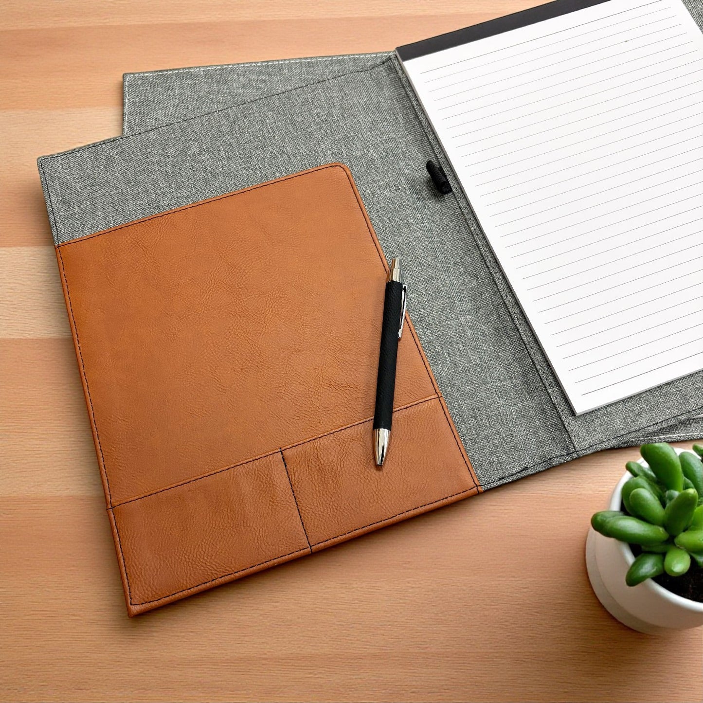 Custom Logo Personalized Full Pad Portfolio