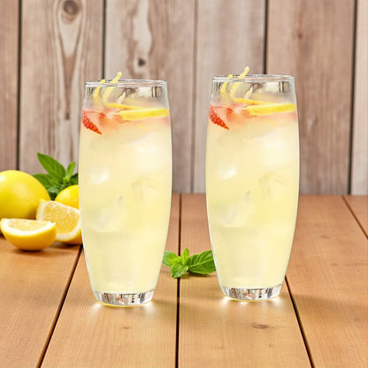 Arcoroc Perfection Stemless Flute – 9 oz Elegant Glassware (12/Case)