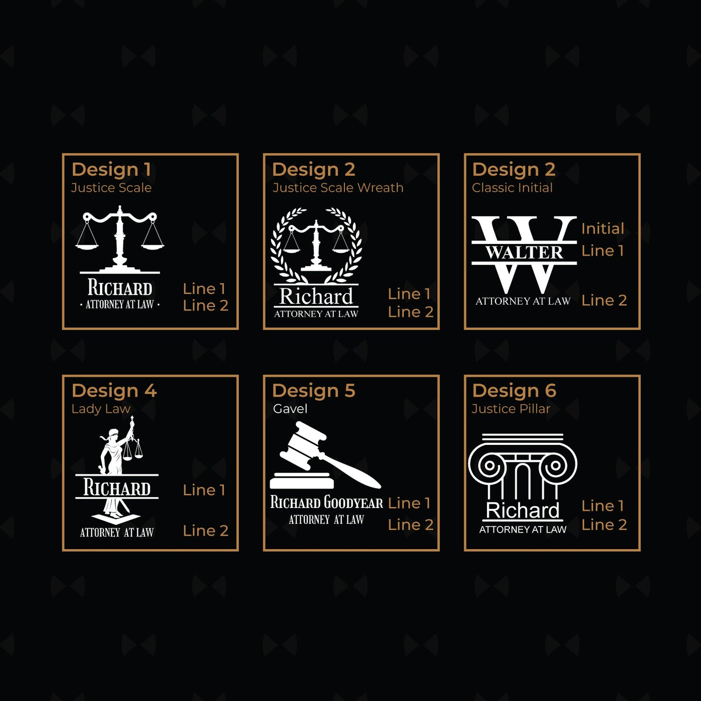 Lawyer Personalized Metal Flask
