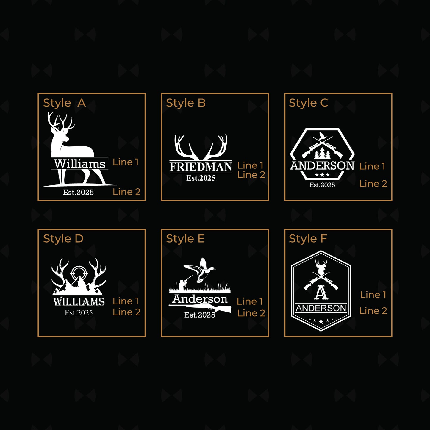 Hunting Personalized Slate & Wood Cheese Board