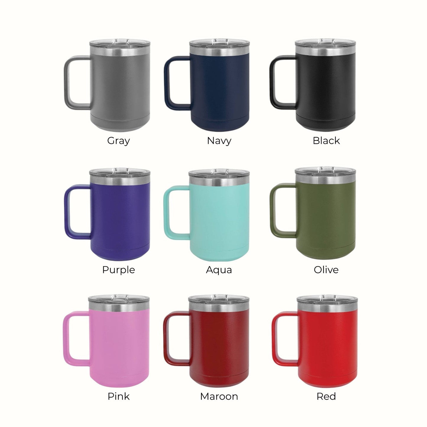 Firefighter Personalized 15 oz Vacuum Insulated Stainless Steel Travel Mug