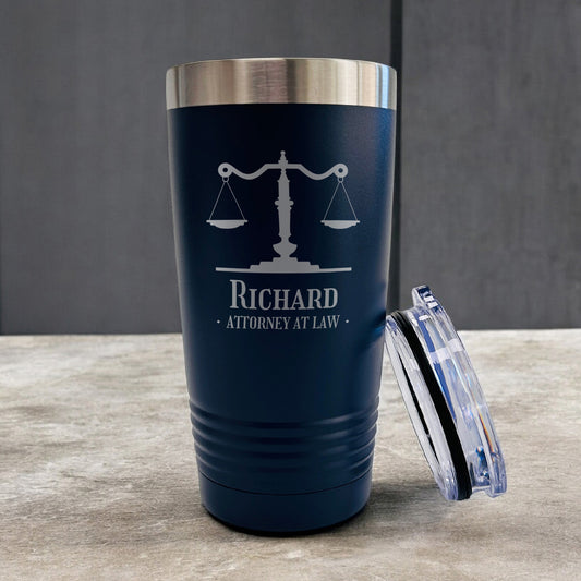 Lawyer Personalized 20 oz. Stainless Steel Tumbler