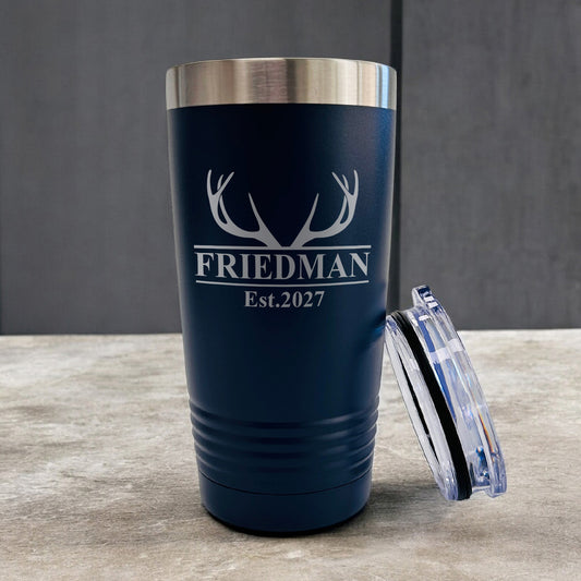 Hunting Personalized 20 oz. Stainless Steel Tumbler