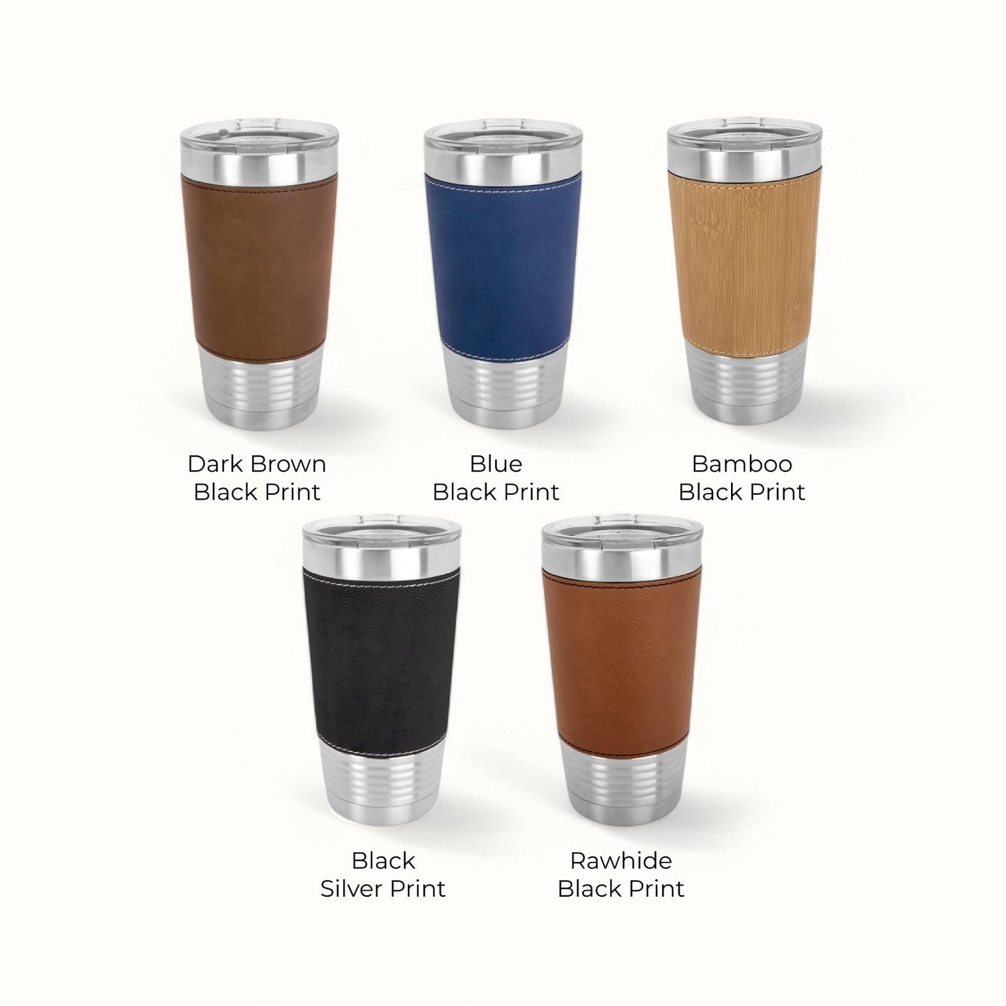Godmother Personalized 20 oz. Leather Tumbler