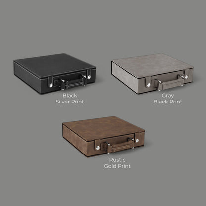 Godmother Personalized Leather Poker Gift Set