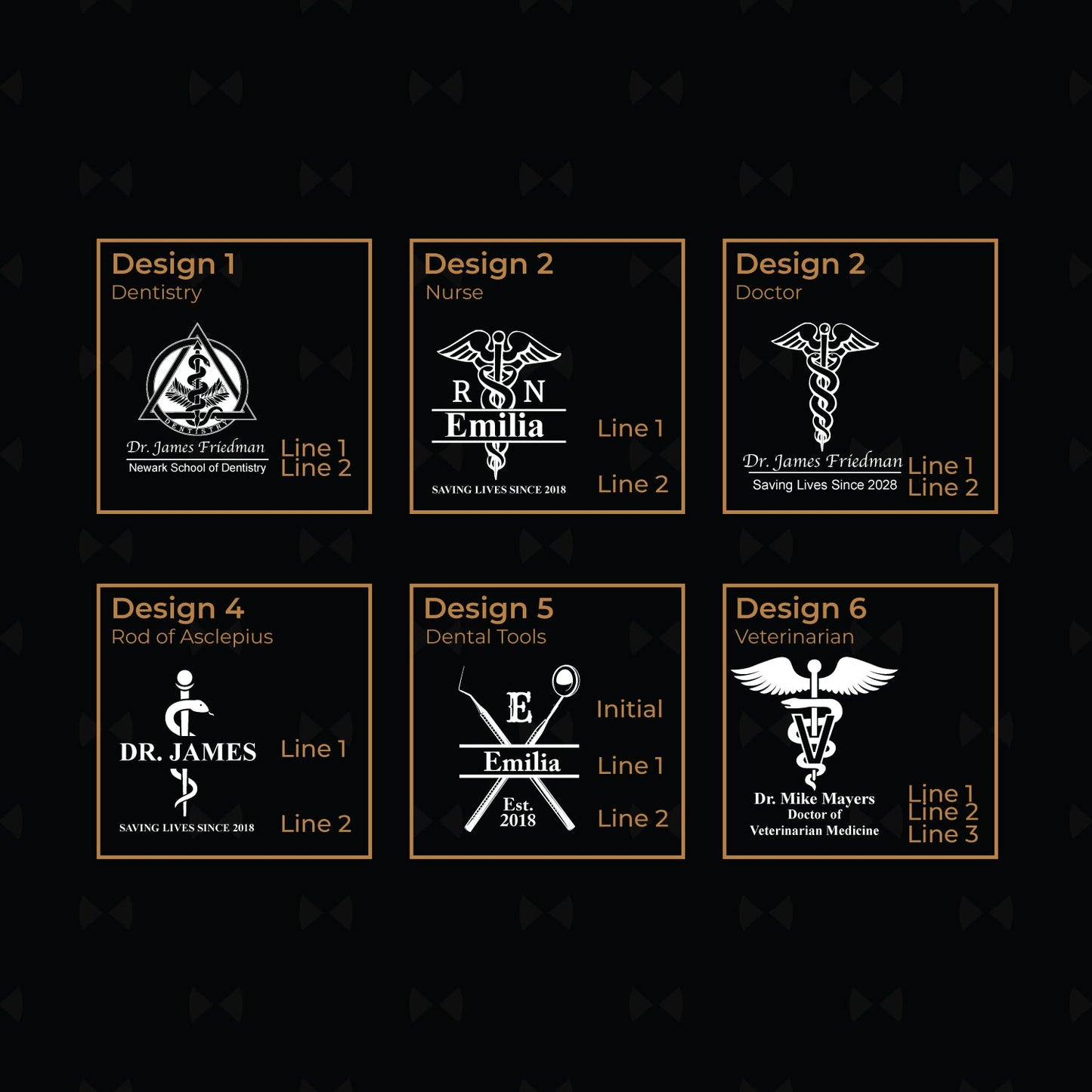 Medical Professionals Personalized 50 Caliber Ammo Box