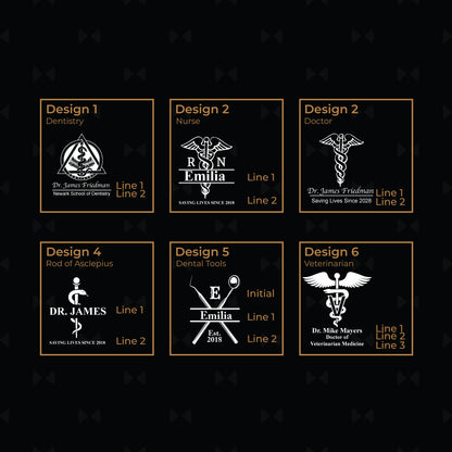 Medical Professionals Personalized 50 Caliber Ammo Box