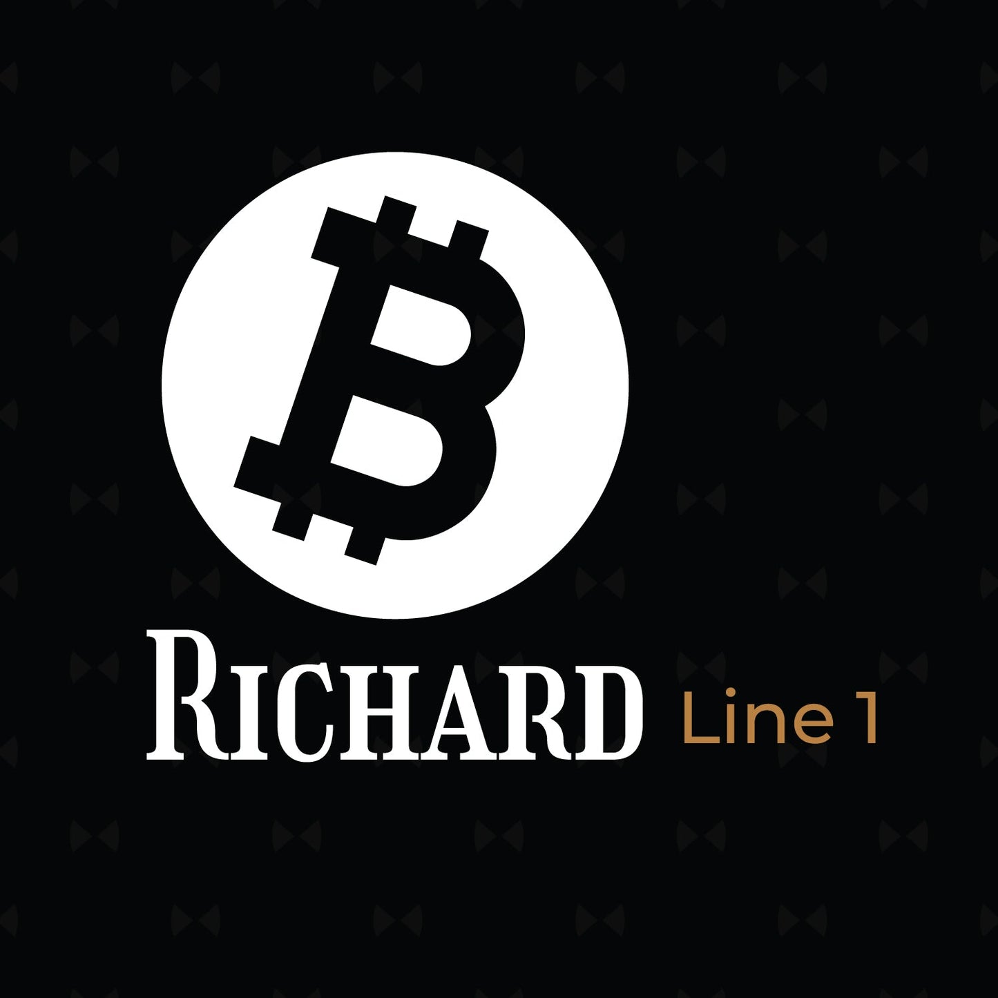Bitcoin Crypto Personalized Leather Travel Jewelry Case
