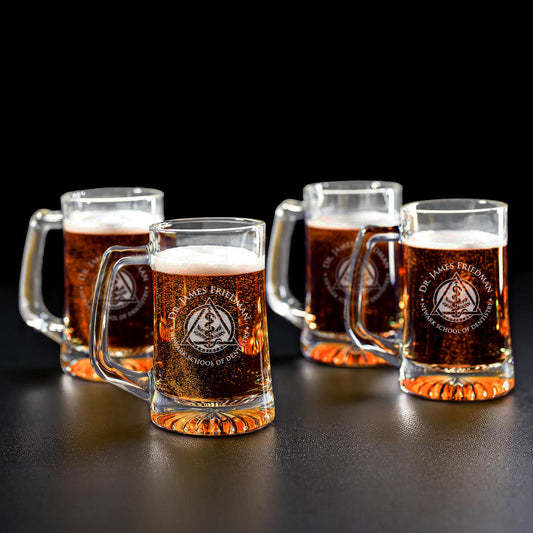 Medical Professionals Personalized Beer Mug Glass Set - 4pc