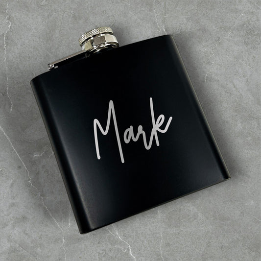 Signature Collection Personalized Metal Flask