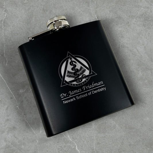 Medical Professionals Personalized Metal Flask
