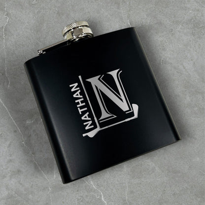 Golf Personalized Metal Flask