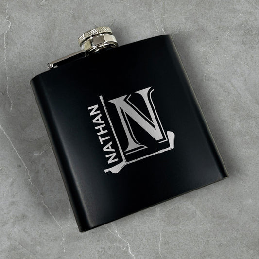 Golf Personalized Metal Flask