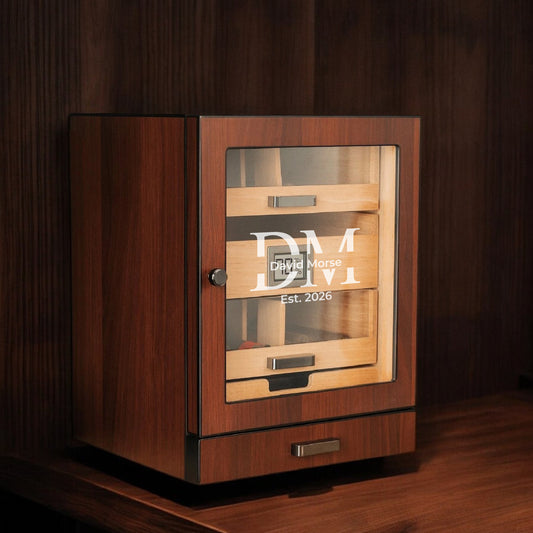 Monte Carlo Personalized Humidor Cabinet Gifts