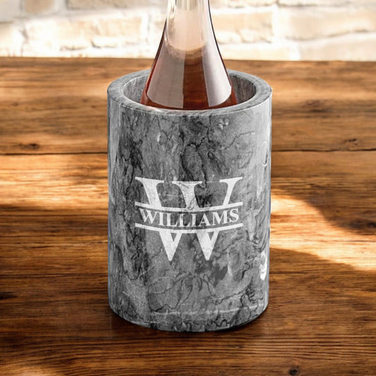 Personalized Marble Wine Chiller