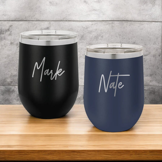 Signature Collection Personalized 12 oz Stemless Wine Cup