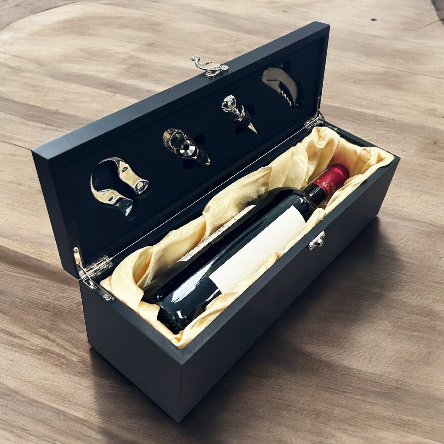 Godfather Padrino Personalized Wine Gift Box Set