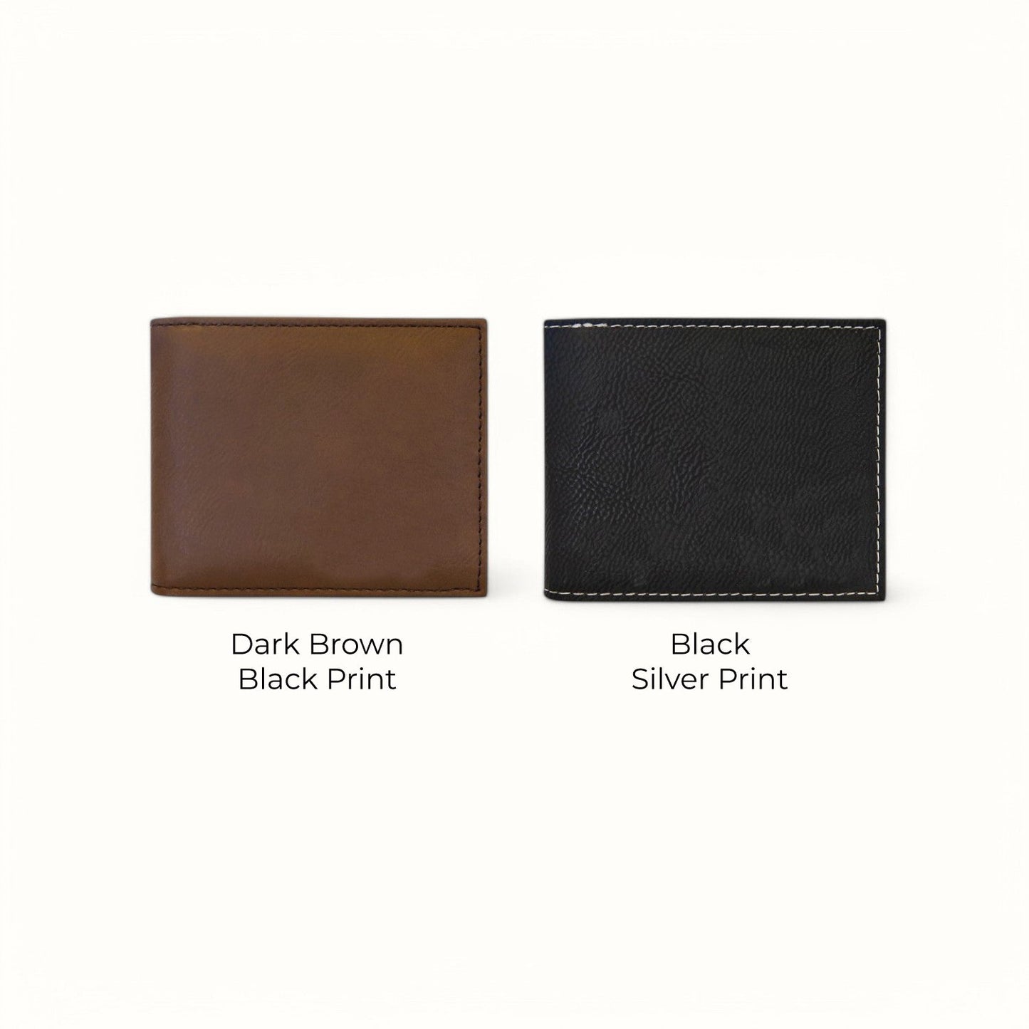 Firefighter Personalized Leather Bi-Fold Wallet