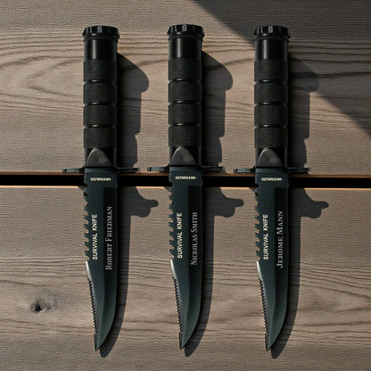 Personalized Survival Knife – Groomsmen Gift