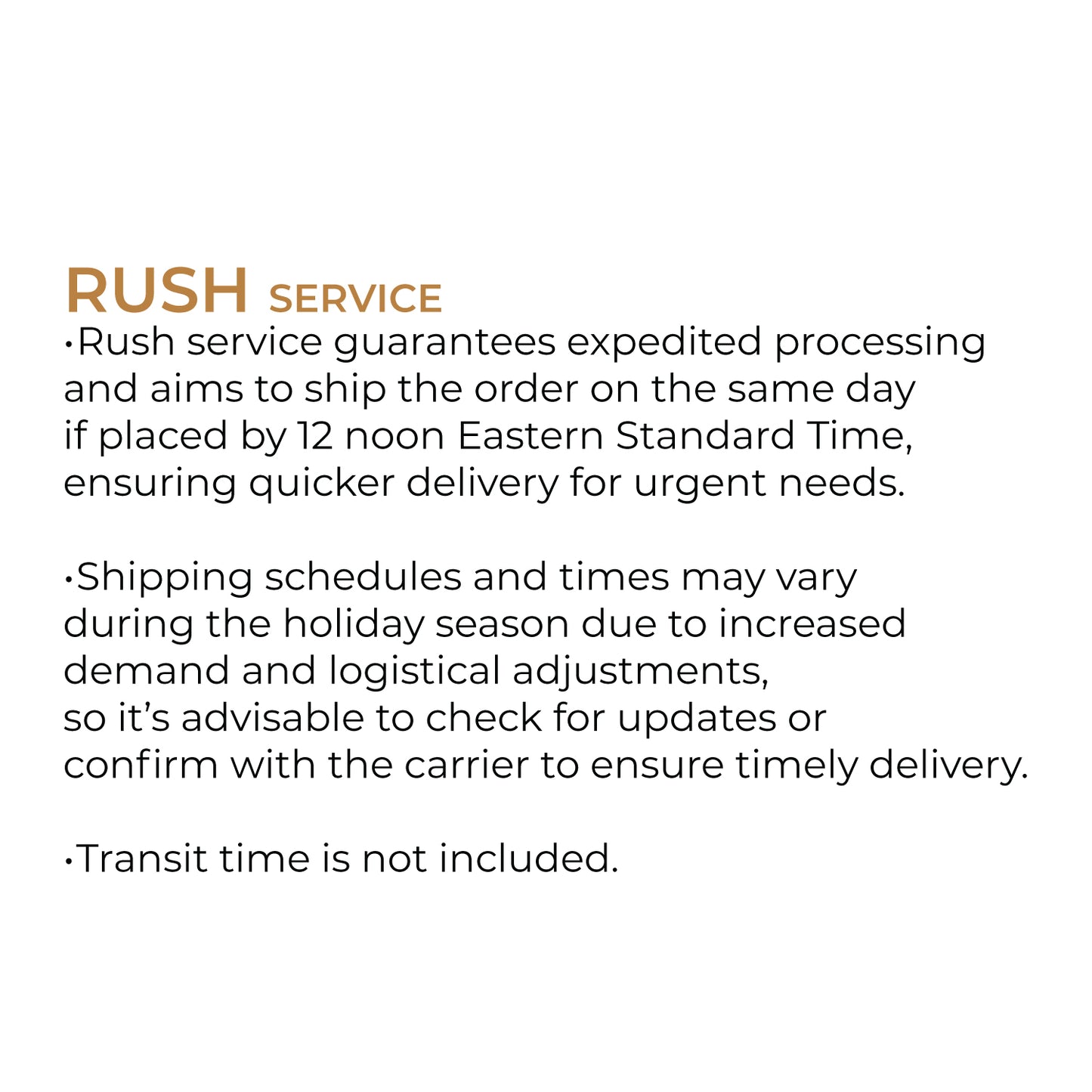 Rush Service